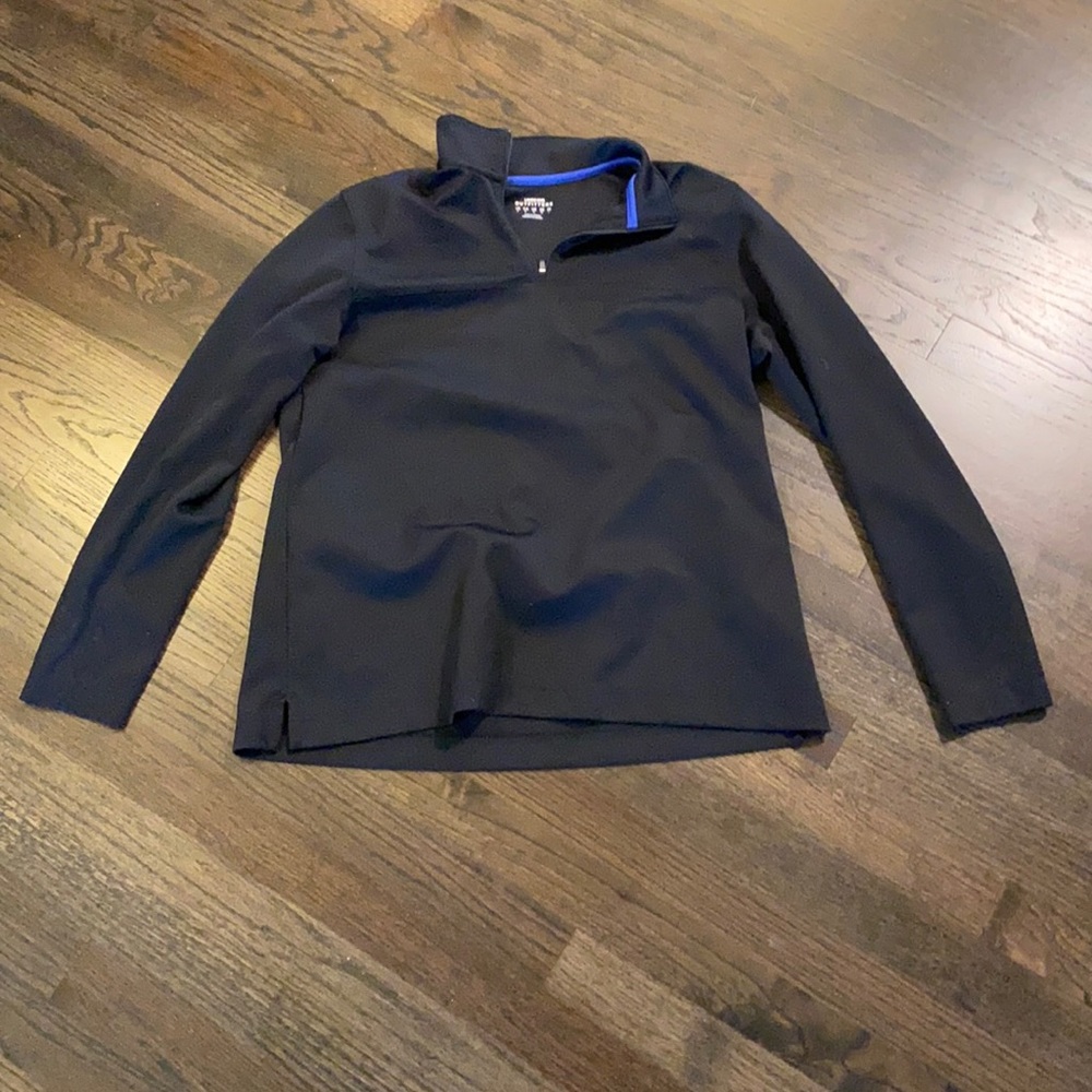 Lands’ End Outfitters Black Pullover Medium M EUC